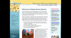 Desktop Screenshot of helpinghumansystems.com