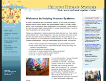 Tablet Screenshot of helpinghumansystems.com